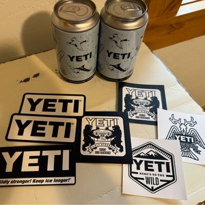 YETI Stasher Cans and Stickers